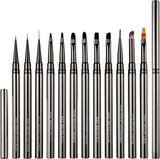 12 delige Nail Art Penselen Set