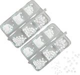 Nagel Glitter Art 2 Set Nr. 01 Snow White