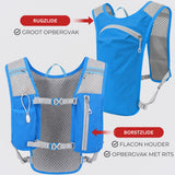 Hardloopvest Blauw