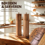 Peper- en Zoutmolen Gold Plate Cylinder