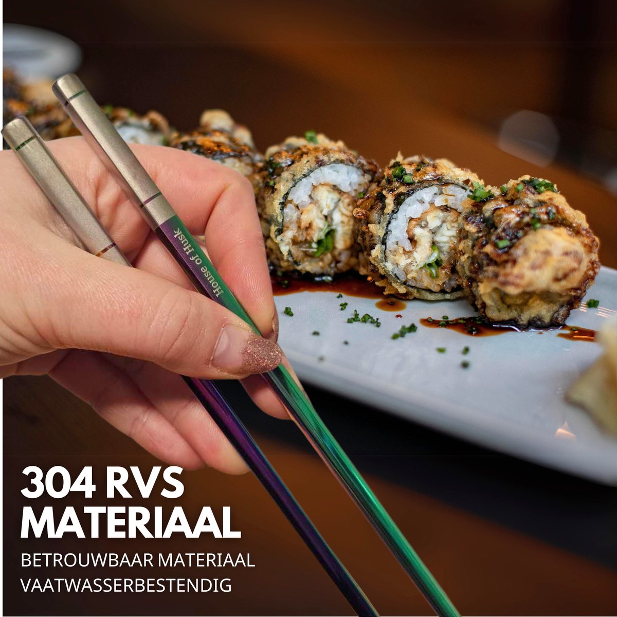 Chopstick Set Lux Meerkleurig