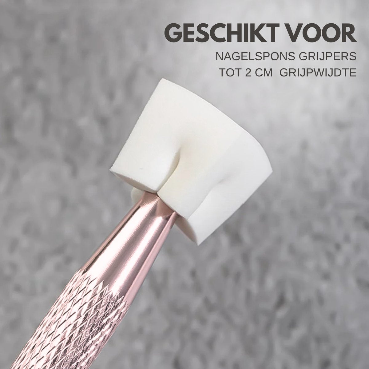 Gradient Ombre Nail Art Sponzen 500 Stuks Meerkleurig