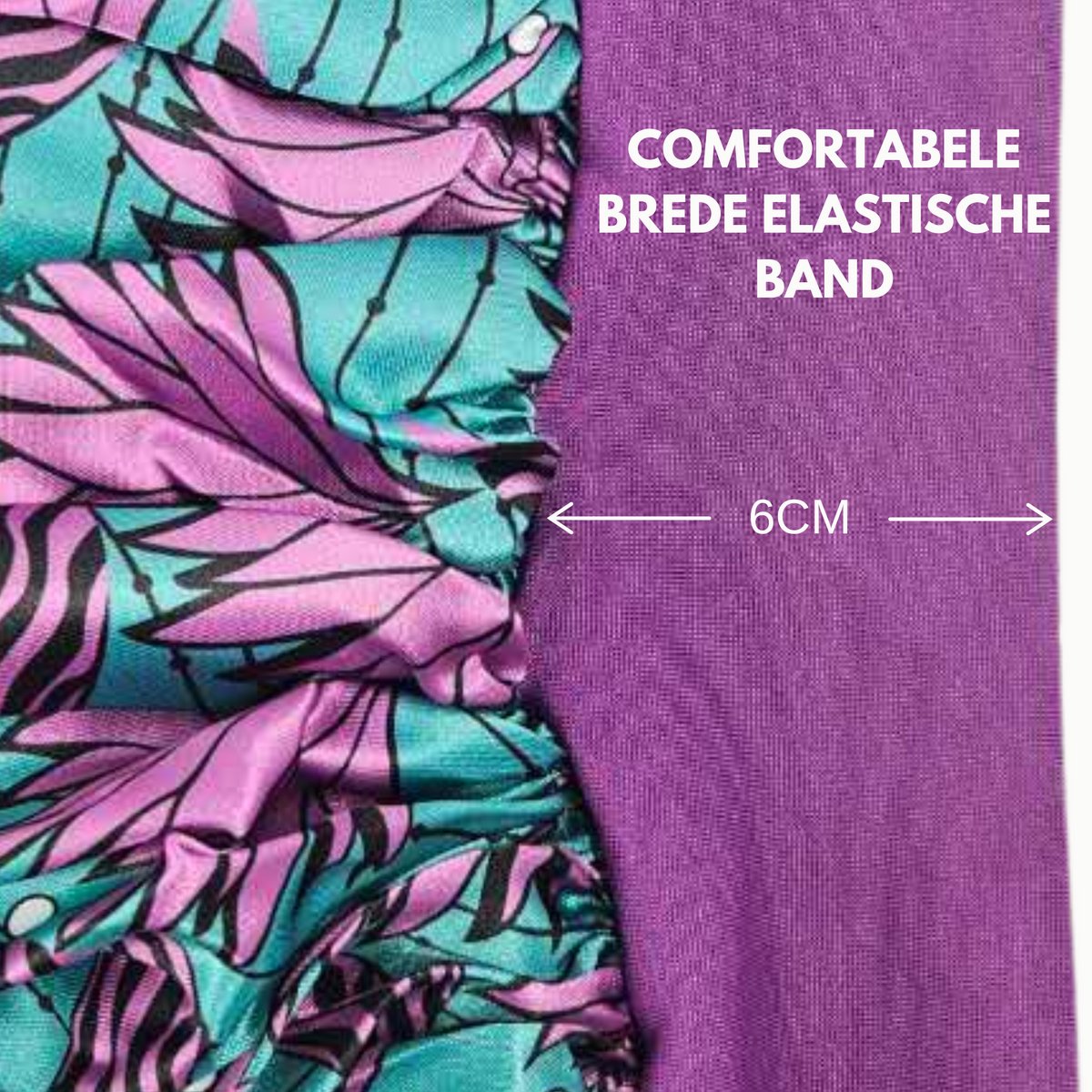 Bonnet XL Slaapmuts Paars