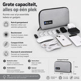 Kabel Organiser Tas Grijs