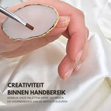 Mixing Palette en Ring Set Wit