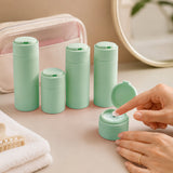 Reisflesjes met Etui Groen