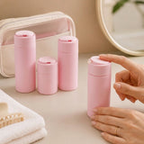Reisflesjes met Etui Roze