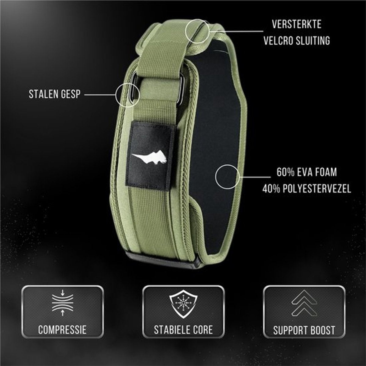 Lifting Belt Groen