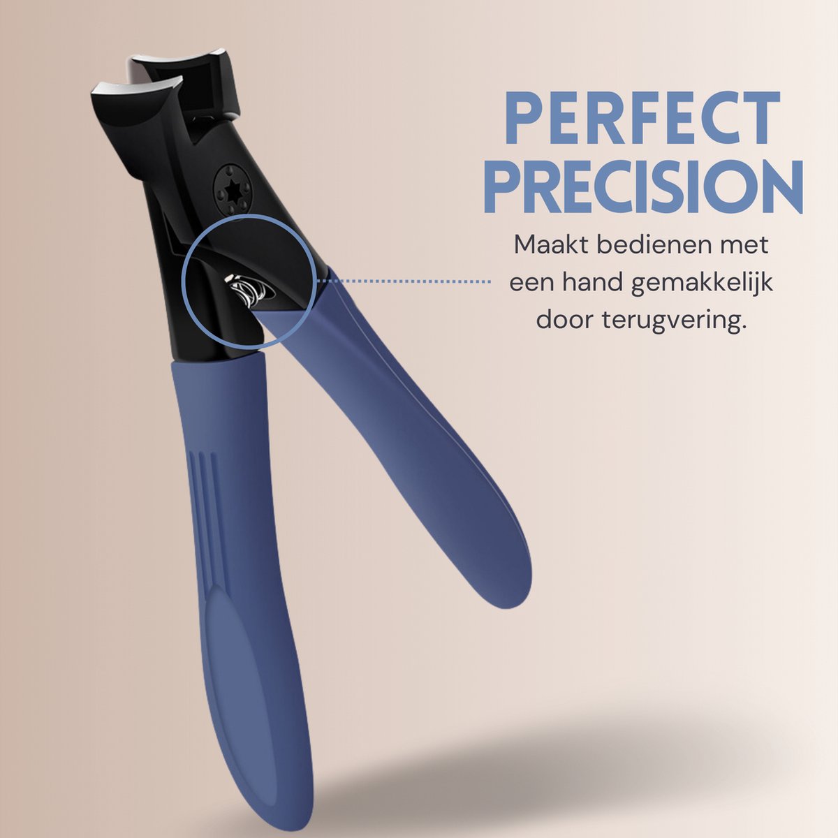 Nagelknipper Blauw