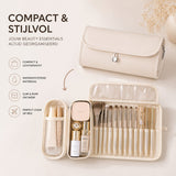 Make Up Tas met Borstelhouder Wit
