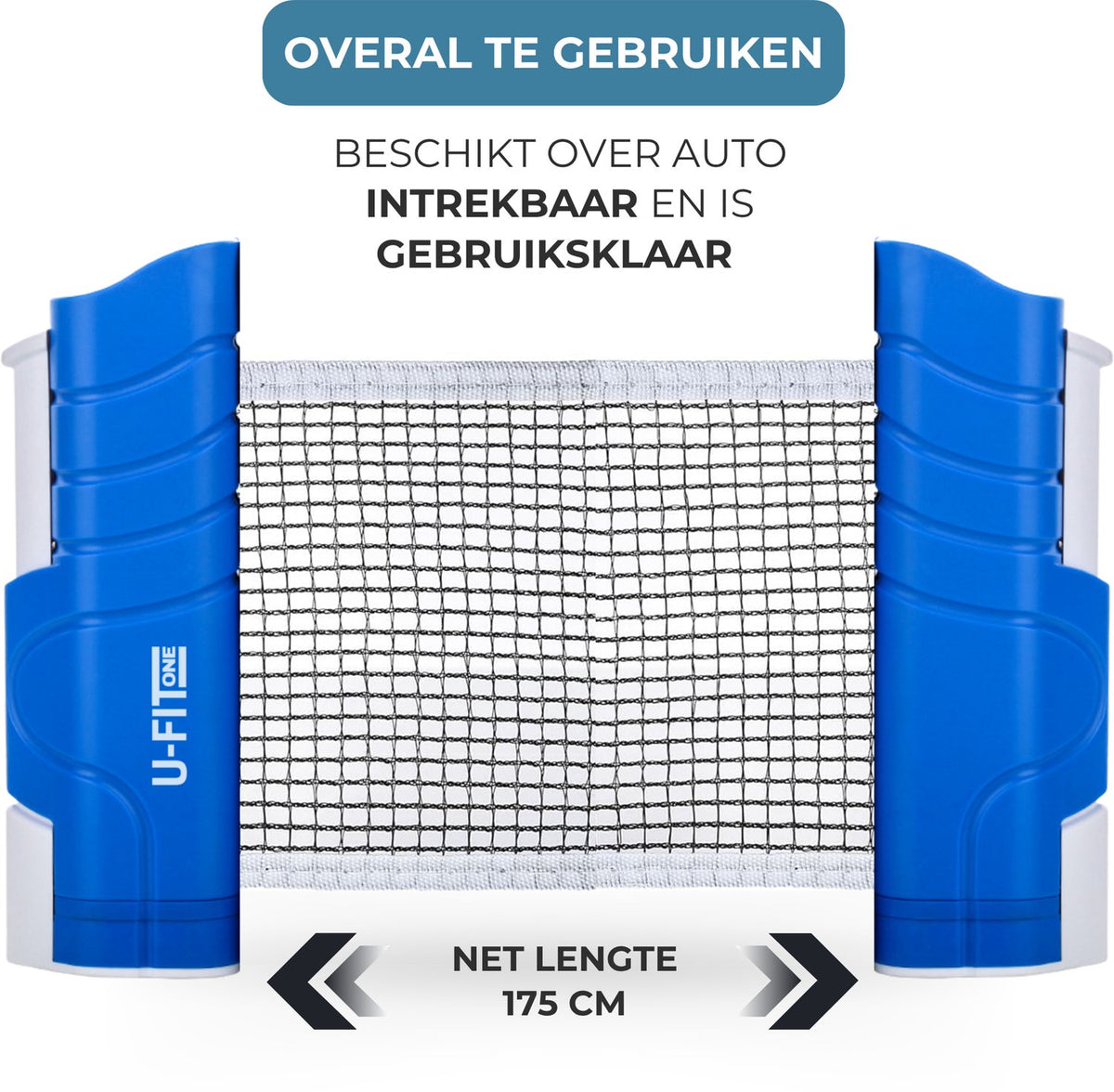 Tafeltennis Netten 2 Stuks Blauw