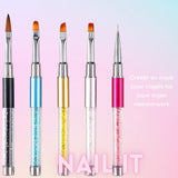 16 delige Nail Art Penselen Set