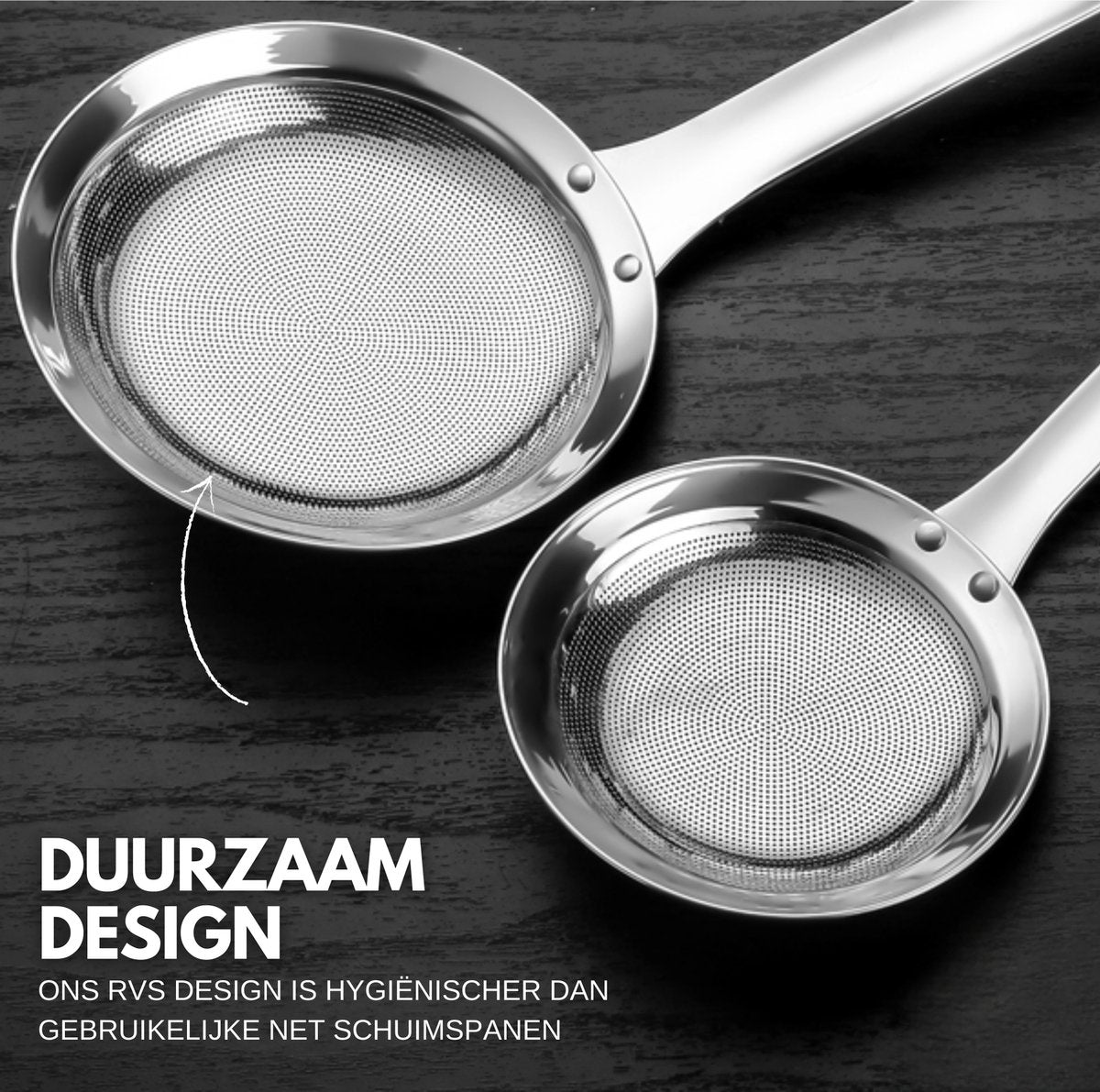 Schuimspaan Set