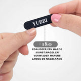 Mini Nagelvijlen 100 Stuks Zwart