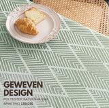 Tafelkleed Geometric Green 135x240cm