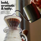 Slow Coffee Ketel 600ml Wood Zwart