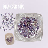 3D Nagel Glitter 3 Kleruen Set