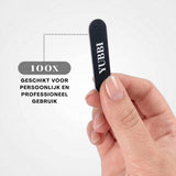 Mini Nagelvijlen 100 Stuks Zwart