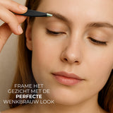 Epileer Pincet Zwart Set