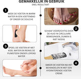 Puimsteen Voetvijl Eeltverwijderaar Zwart