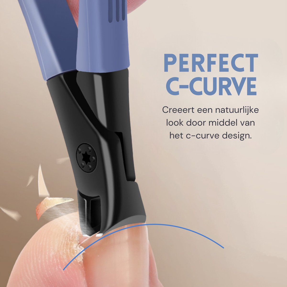 Nagelknipper Blauw