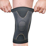 3D Compressie Kniebrace Grijs 1 Paar