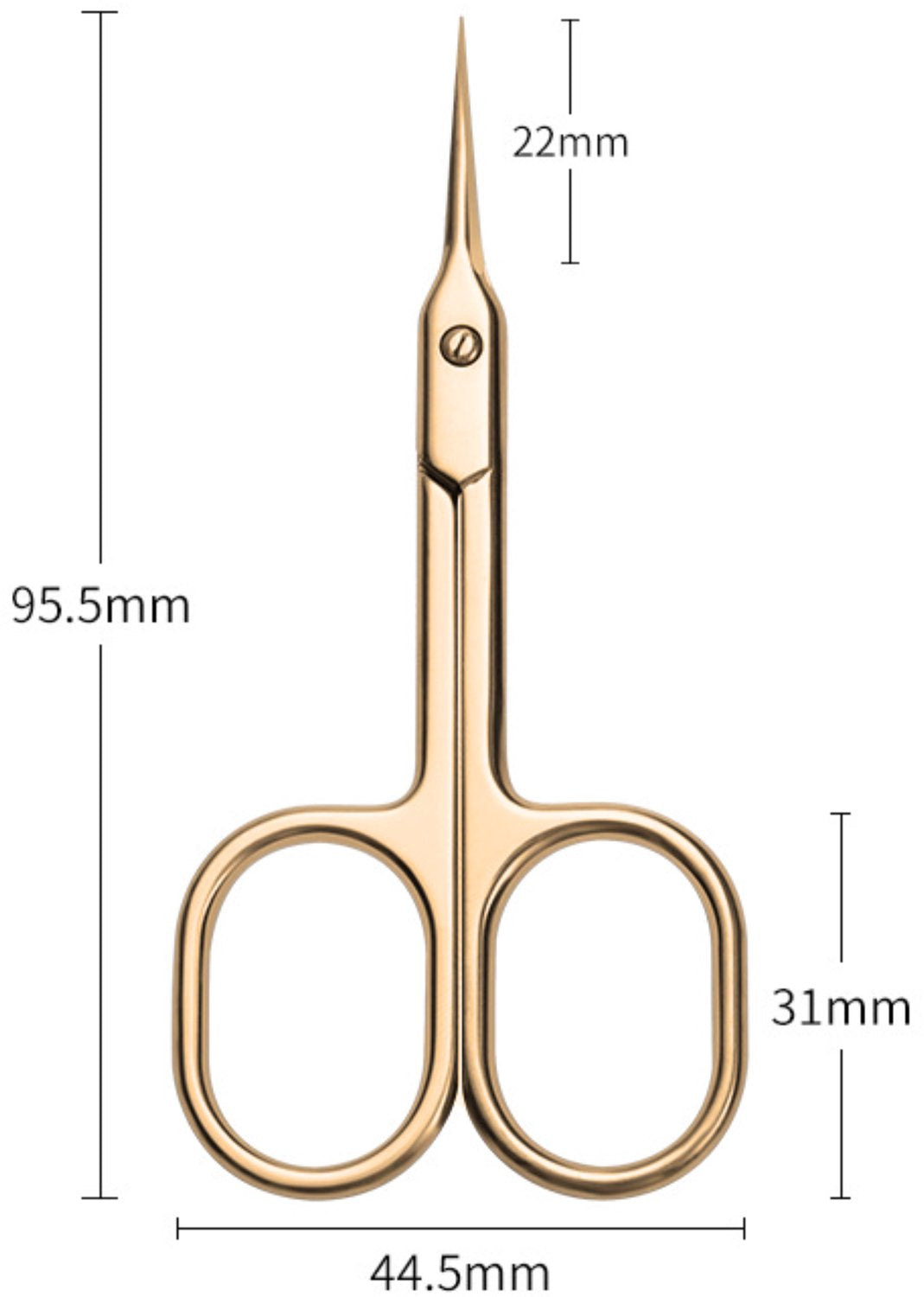 Ultra Dun Nagelriemknipper Goud