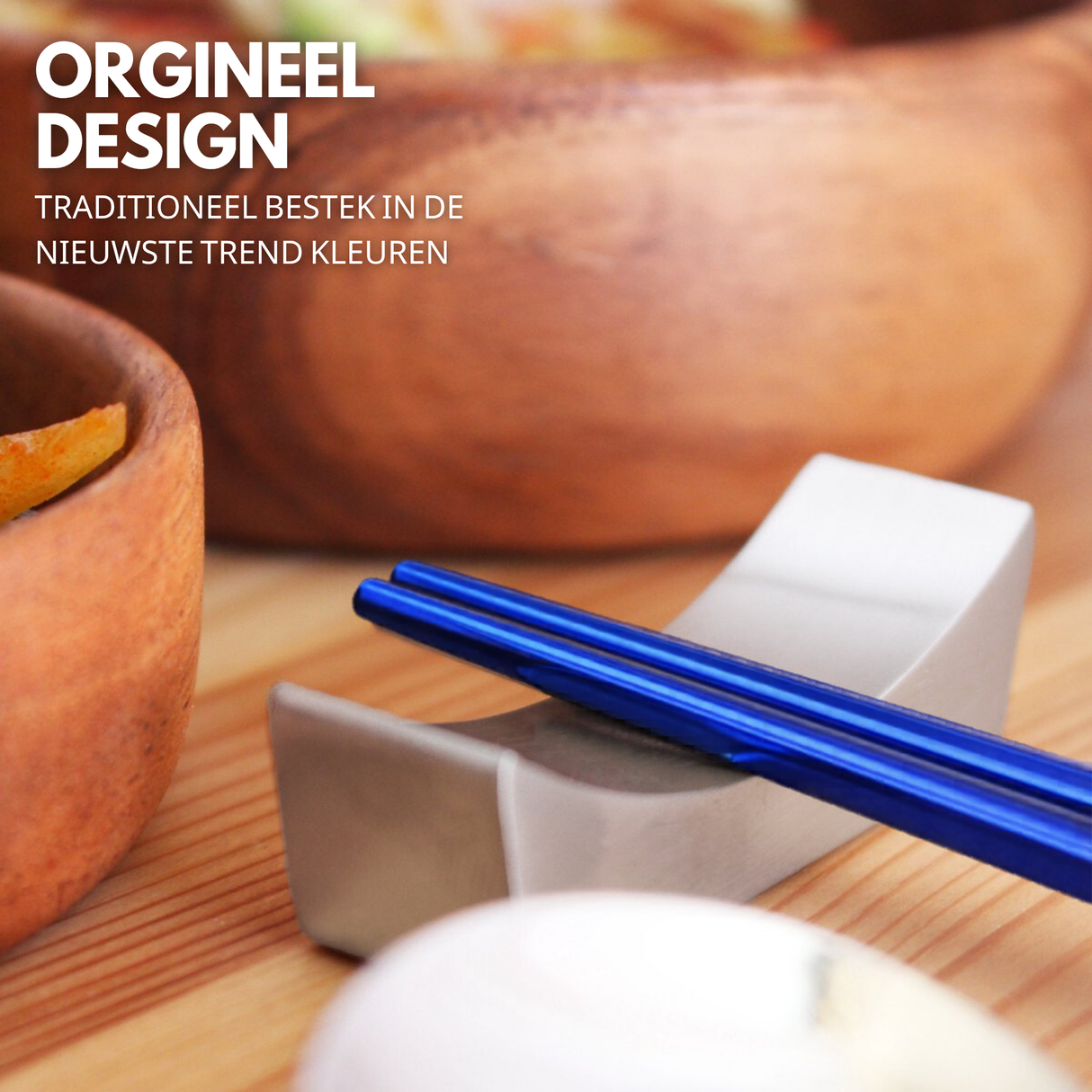 Chopstick Set Donker Blauw