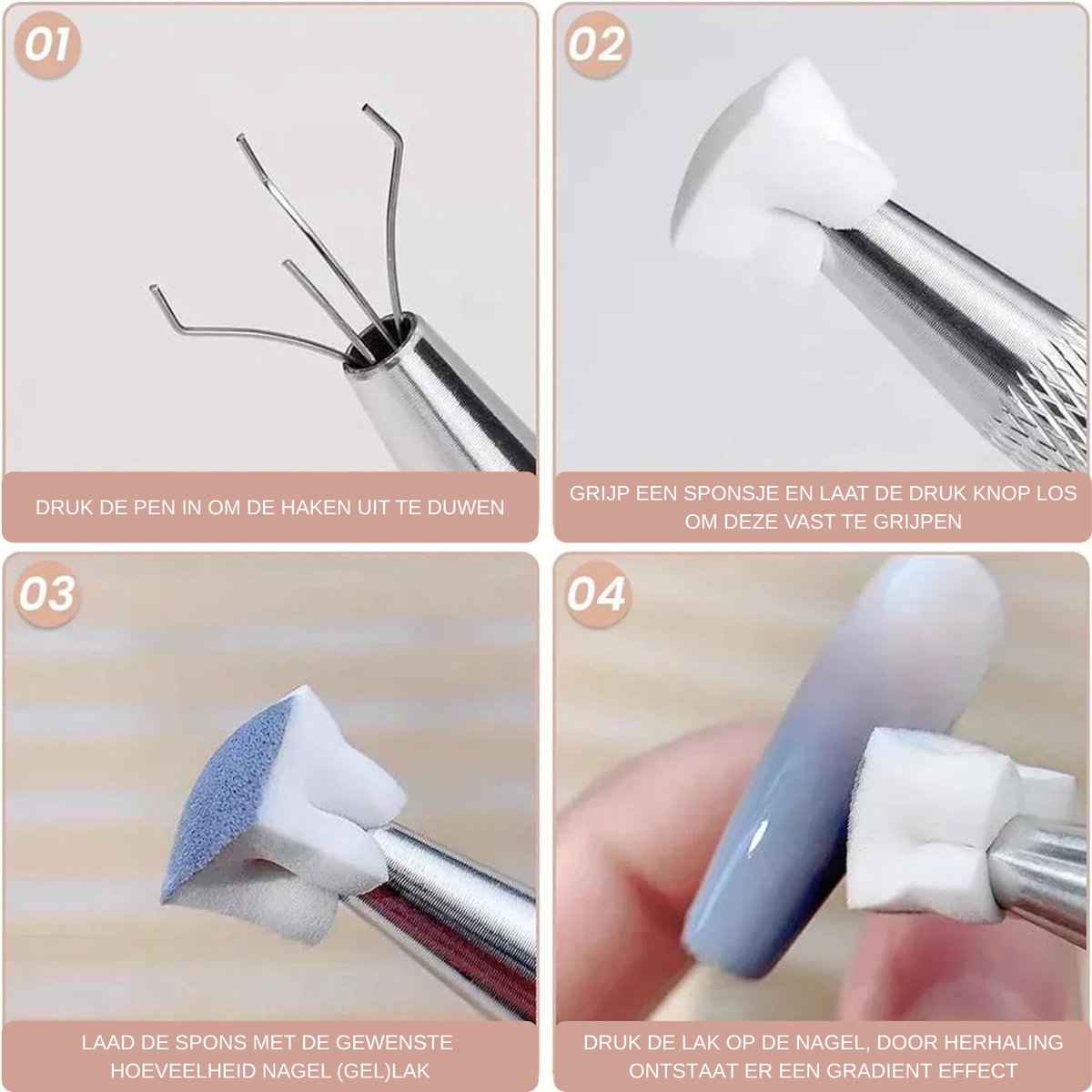 Nagelspons Grijper