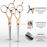 Kappersscharen Set 2-delig Zilver-Goud