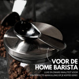 Koffie Maatlepel Zwart Set