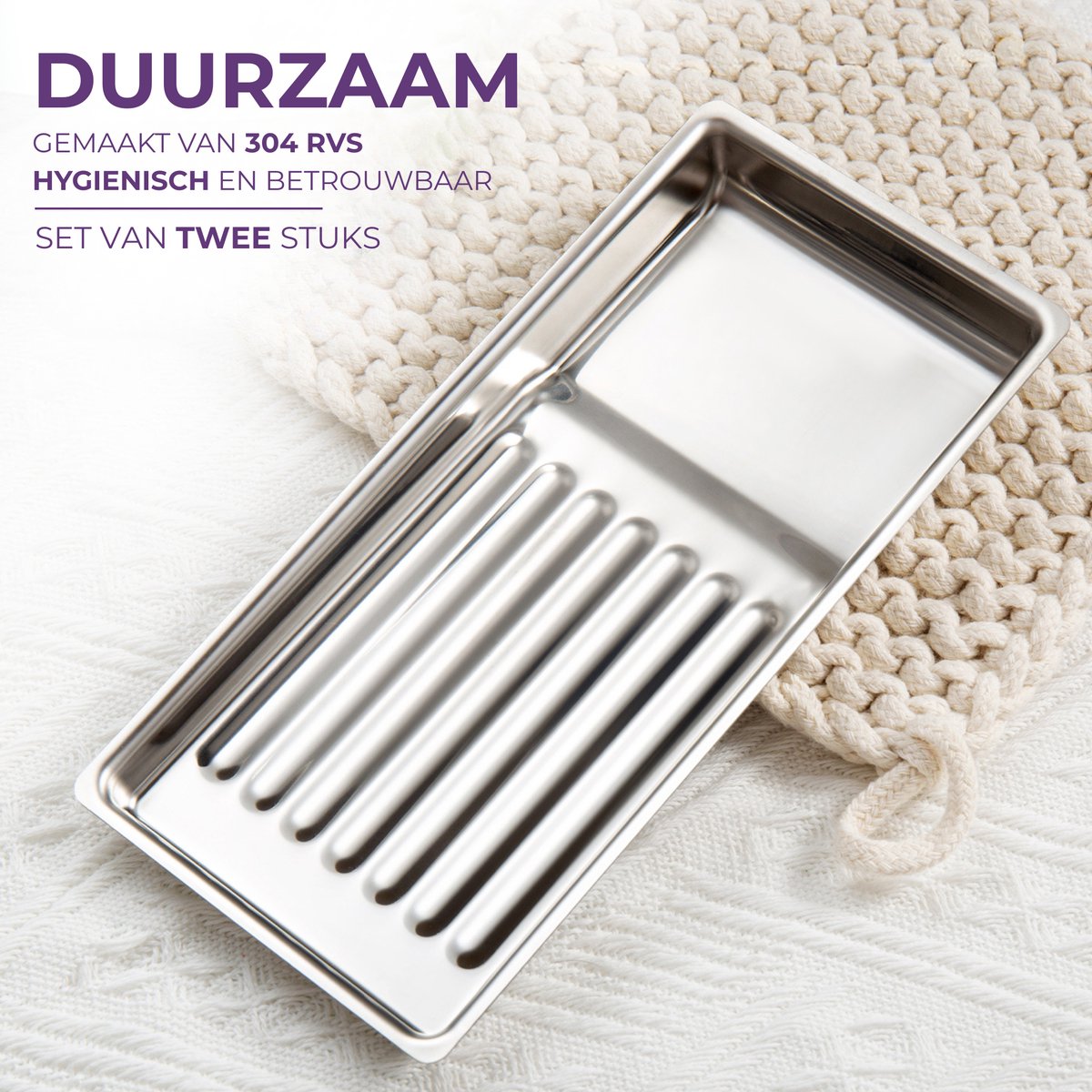 Instrumentenschaal voor Nagelinstrumenten 2 Stuks