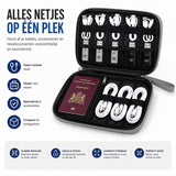 Kabel Organiser Tas Grijs