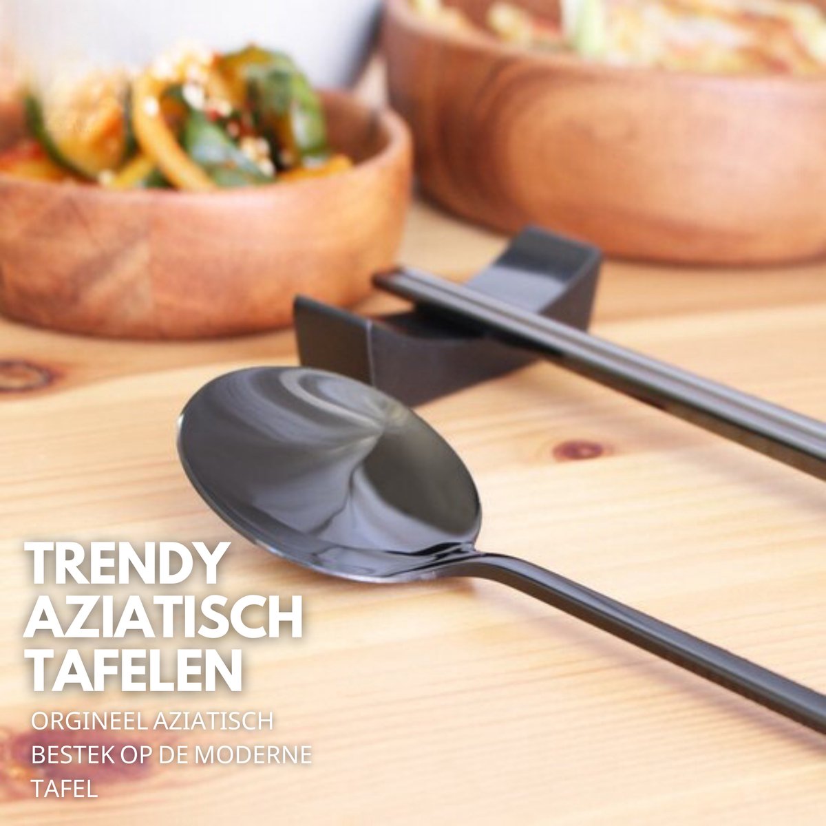 Chopstick Set Zwart