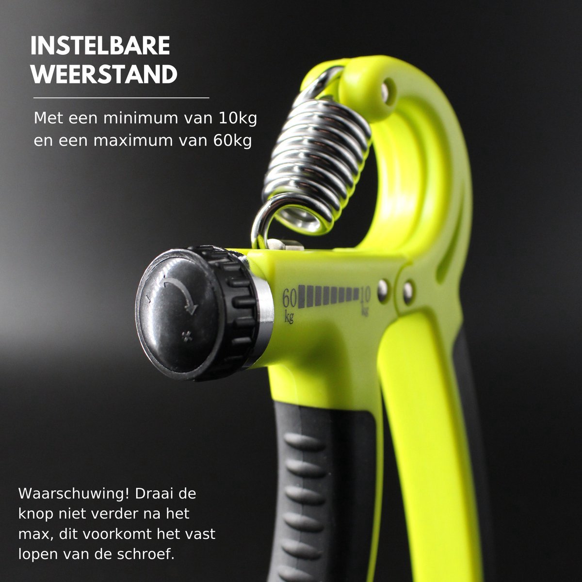 Handtrainer 10 tot 60kg Verstelbaar