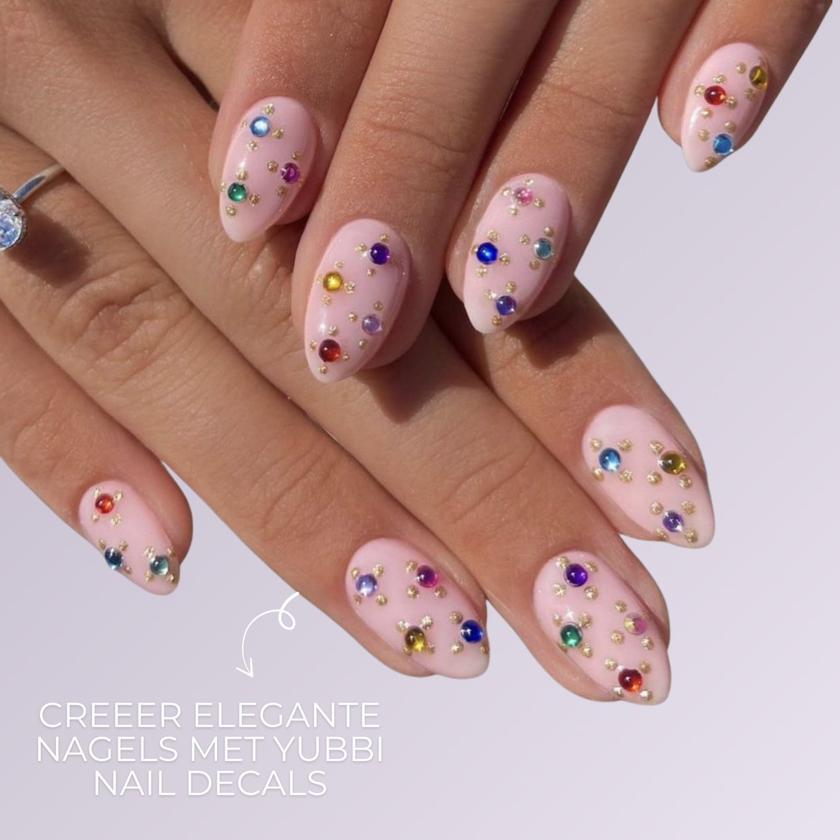 Nail Charm Carousel Nr. 12