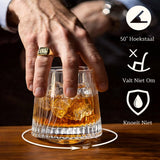 Premium Whiskey Glazen 270ml 'Stream'