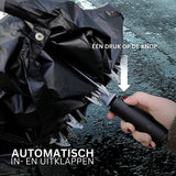 Automatisch Opvouwbare Paraplu Zwart