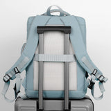 Laptop Rugzak USB 17inch 30L Licht Blauw