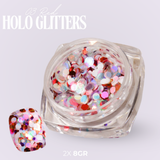 Holo Glitter Set 12 Stuks