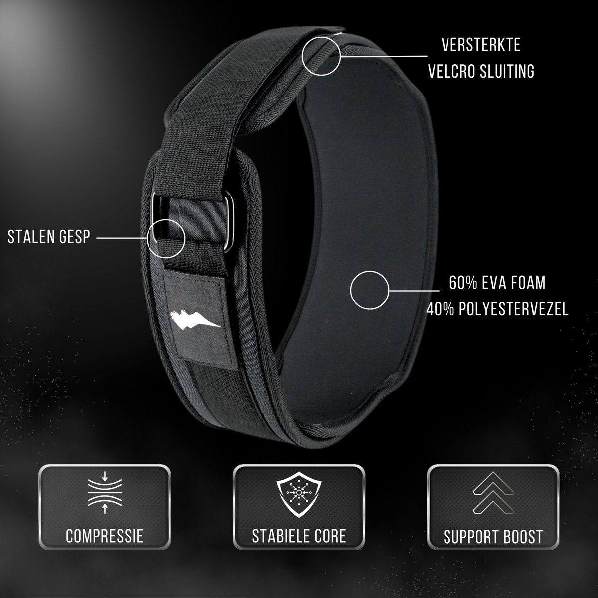 Lifting Belt Zwart
