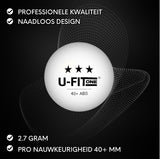 Pro 150ballen Tafeltennisballen 3 Star Wit