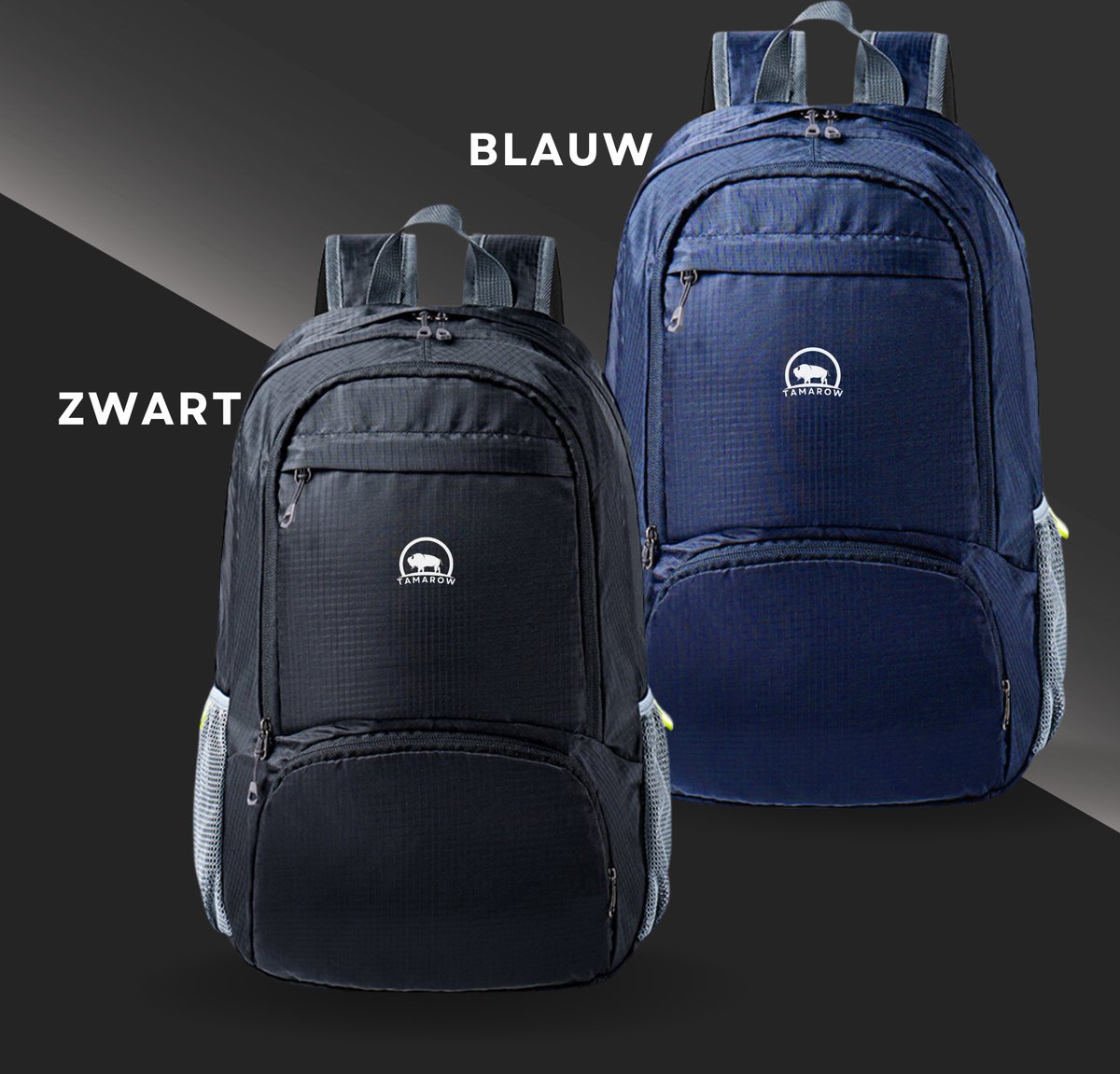 Opvouwbare Rugtas 26 Liter Zwart