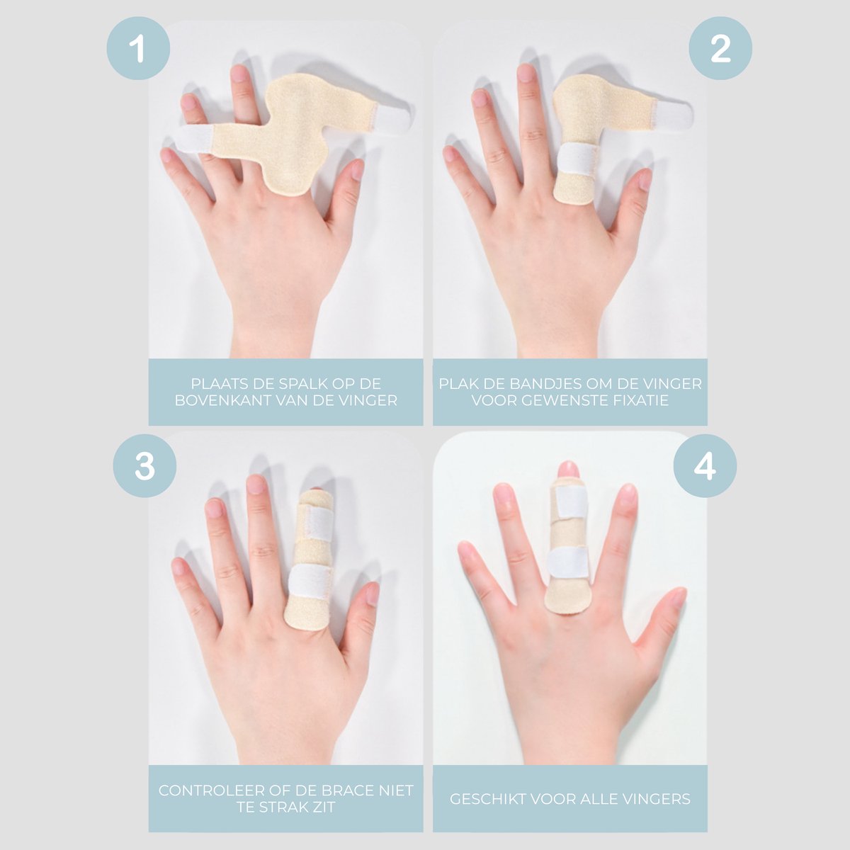 Vingerspalk Beige