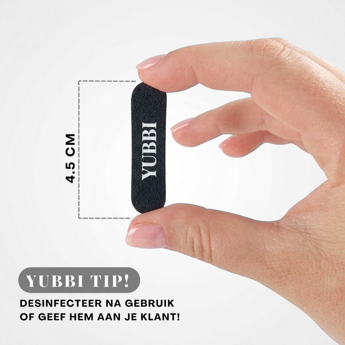 Mini Nagelvijlen 100 Stuks Zwart