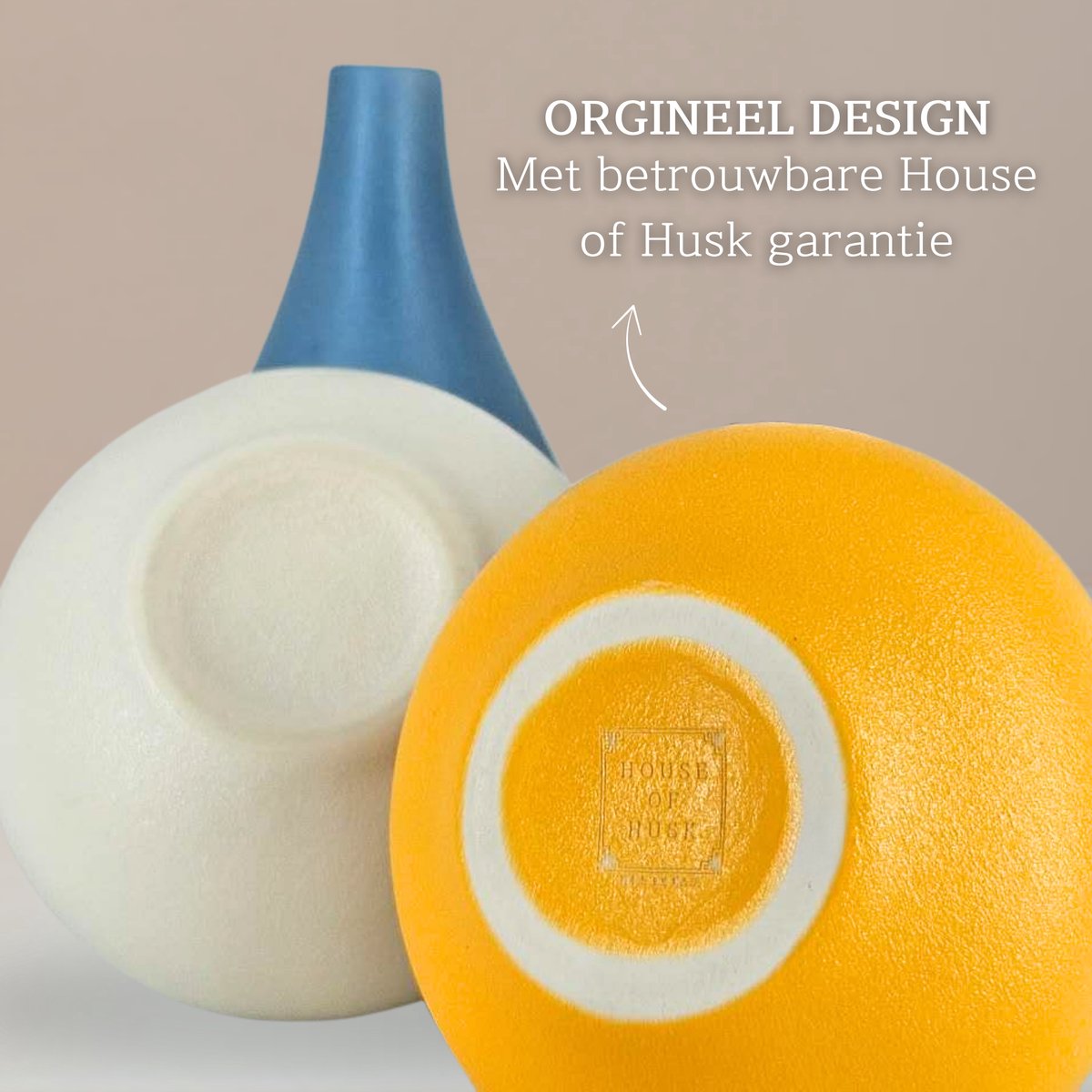 Keramieke Vazen Set Klein 4 Stuks Multicolor