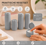 Reisflesjes met Etui Grijs