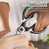 Professionele Keukenschaar Zwart