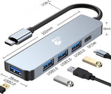 5-in-1 Netwerk/USB Hub