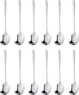 Koffielepels 12cm Zilver 12 Stuks